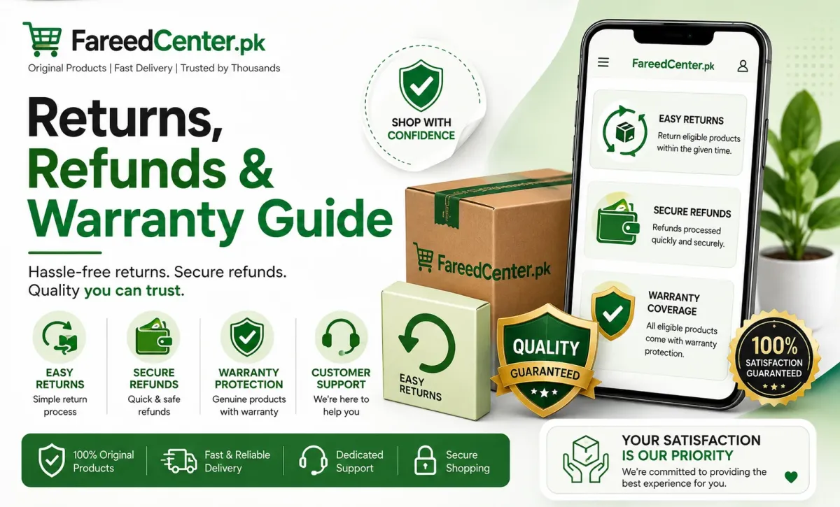 Complete Guide to Returns, Refunds & Warranty