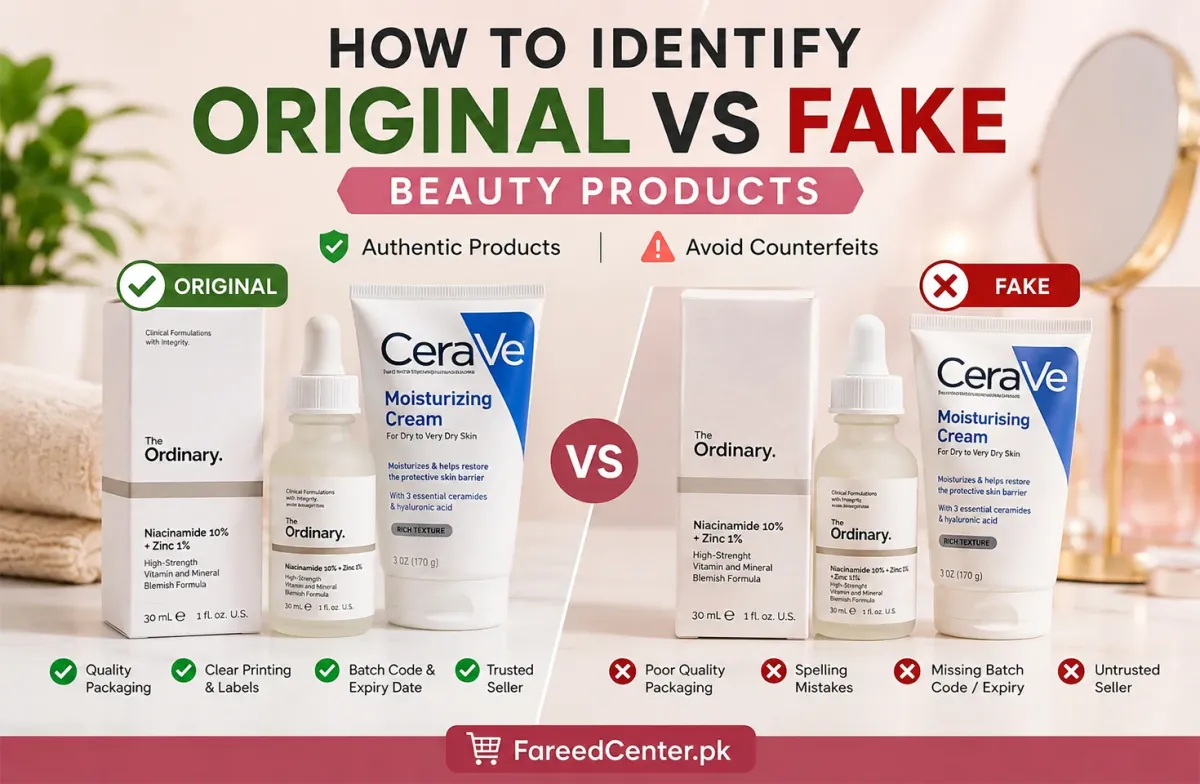 How to Identify Original vs Fake Beauty Products