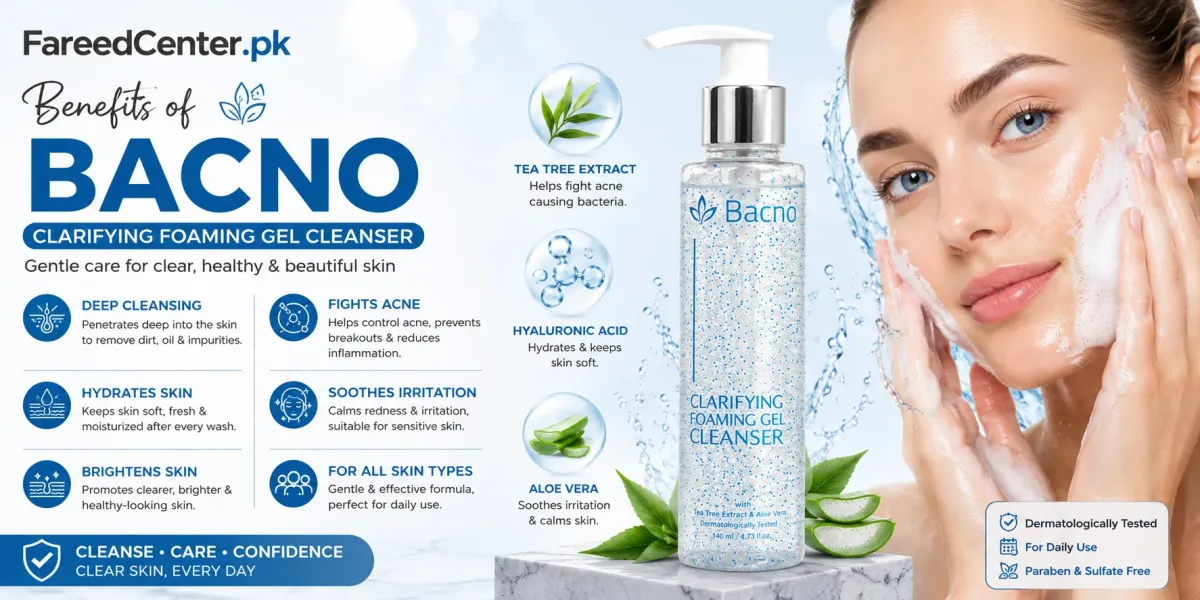 Bacno Face Wash Benefits