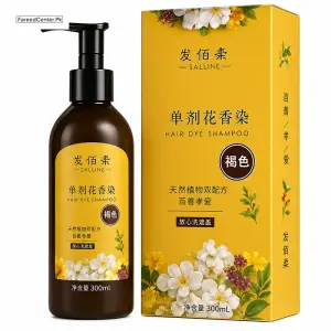 Floral Hair Dye Shampoo