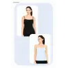 Women Summer Camisole Black SkyBlue thumbnail