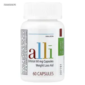 alli Orlistat 60 mg Capsules Price in Pakistan
